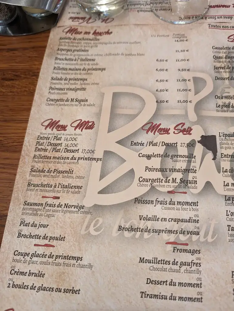 Menu_Restaurant Pierre Bonaventure_Pont-à-Mousson_immagine_4