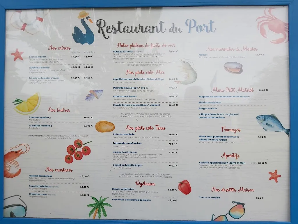 Restaurant Du Port_Pont-à-Mousson_menu_image_1