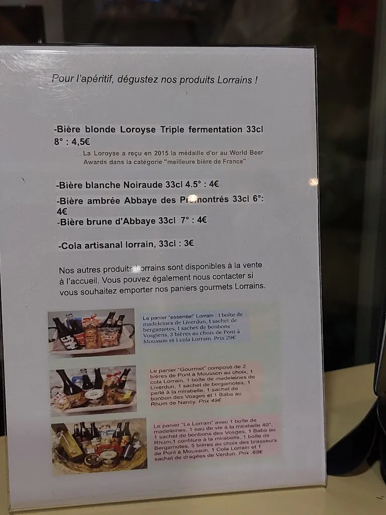 Menü_Restaurant Du Port_Pont-à-Mousson_Bild_2