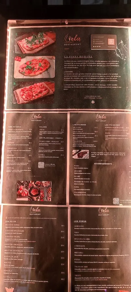 Menu_Restaurant La Vela_Boulogne-Billancourt_image_1