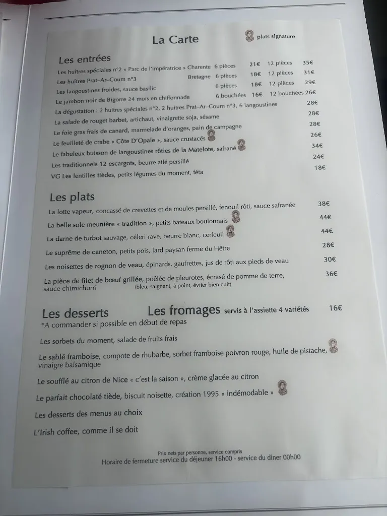 Menu_Restaurant - La Matelote_Boulogne-sur-Mer_image_2