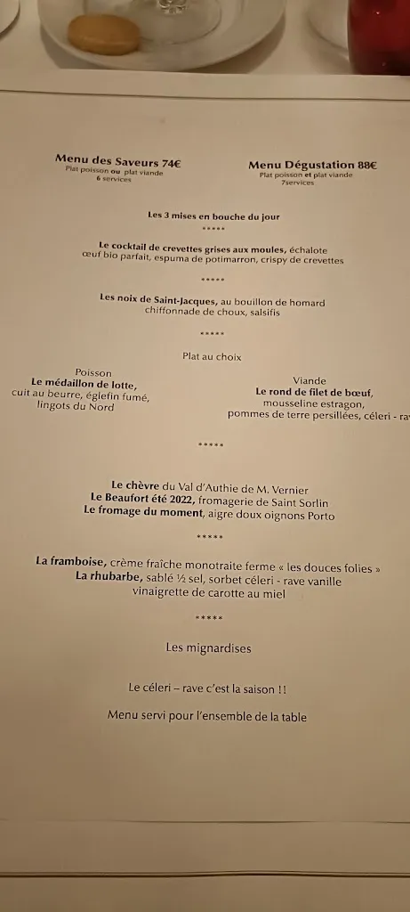 Menu_Restaurant - La Matelote_Boulogne-sur-Mer_image_4