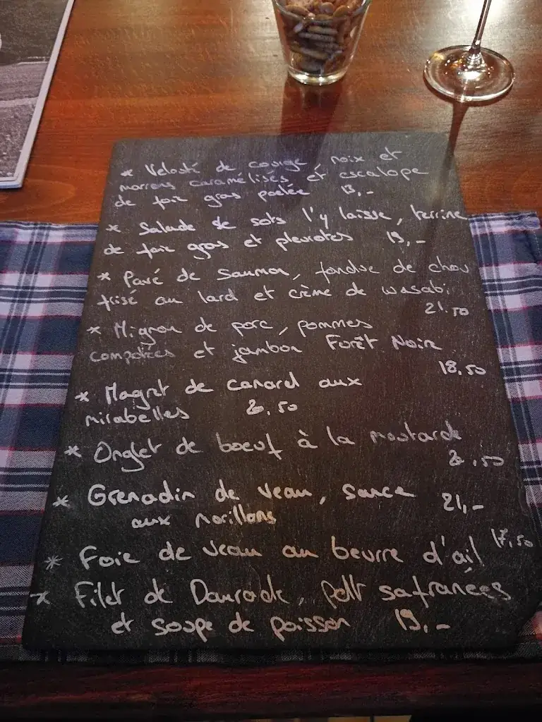 Menu_Restaurant L'Ours_Bischwiller_image_1