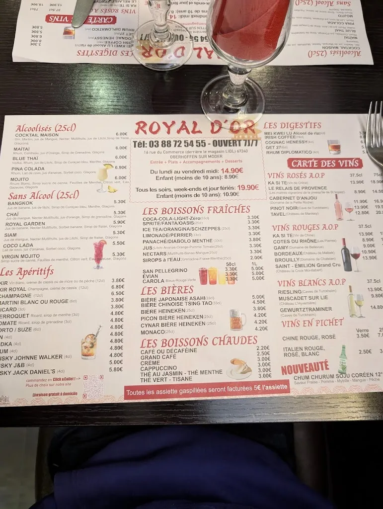 Menu_Le Royal D'or_Oberhoffen-sur-Moder_image_2