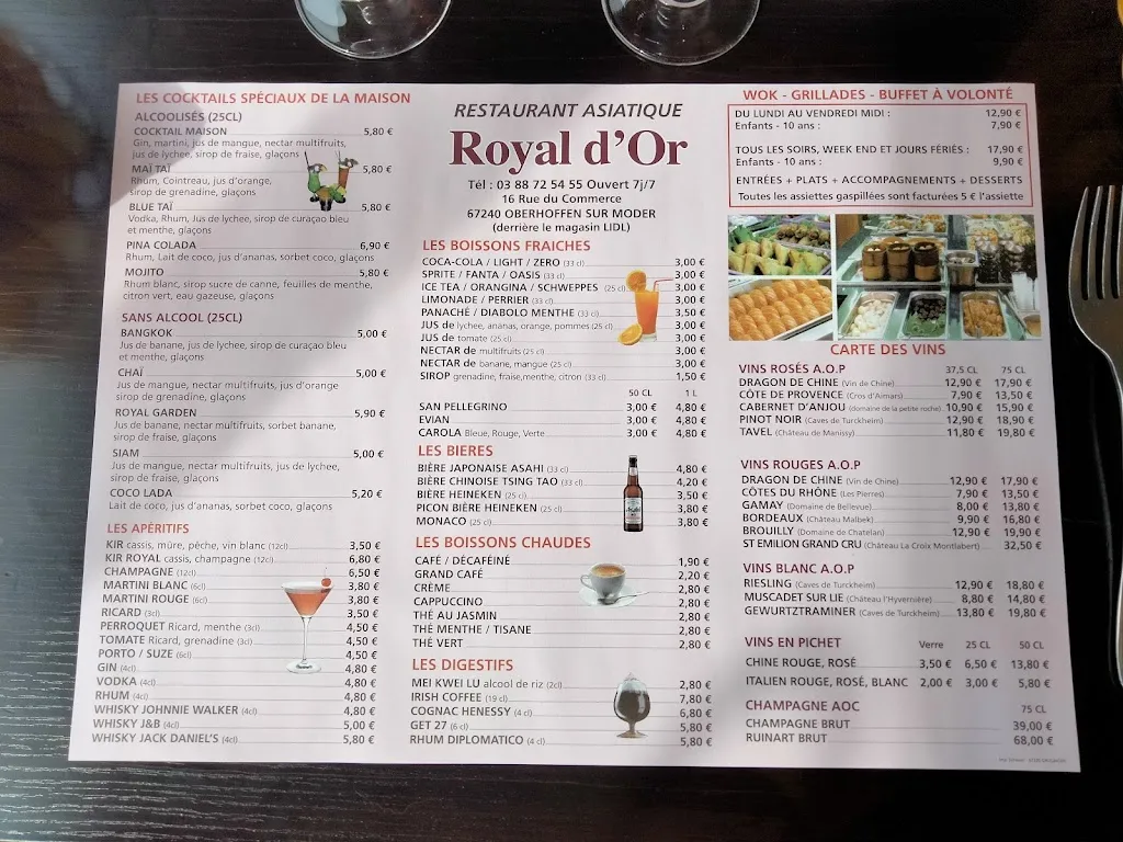 Menu_Le Royal D'or_Oberhoffen-sur-Moder_image_3