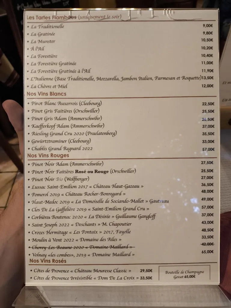 Menu_La petite auberge_Haguenau_image_3