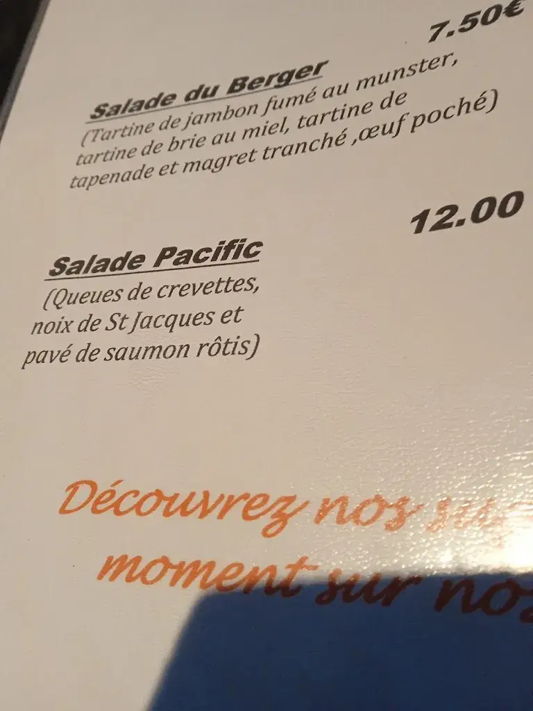 Menu_Restaurant Le Ranch_Ottonville_image_1