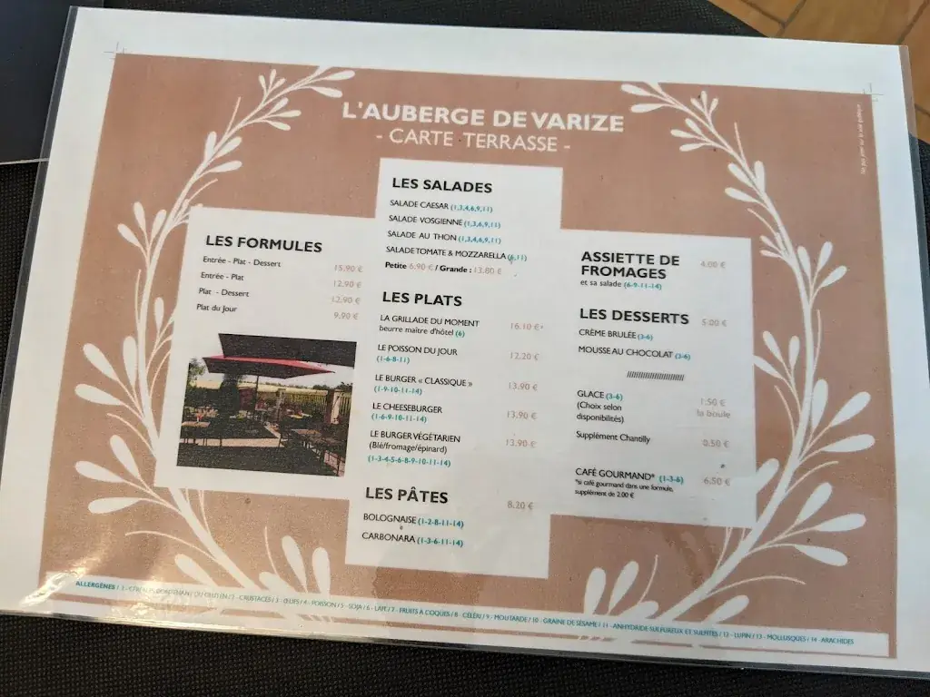 Menu_L'Auberge de Varize_Varize-Vaudoncourt_image_2