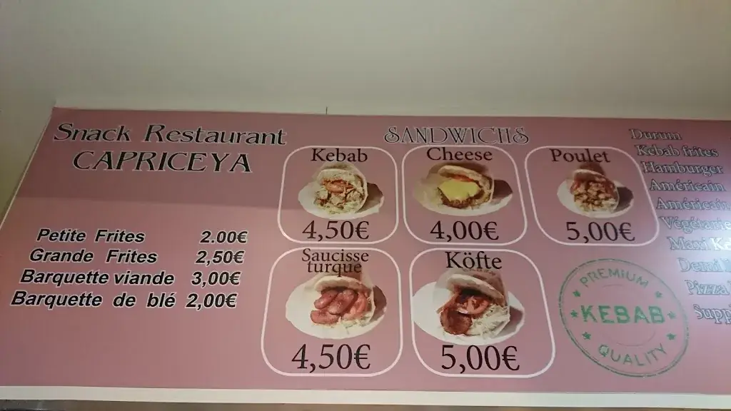 Menu_Snack Capriceya_Boulay-Moselle_image_2