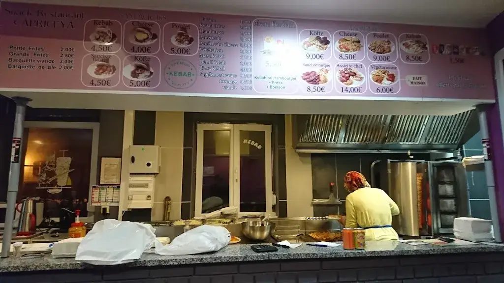 Snack Capriceya restaurant in Boulay-Moselle