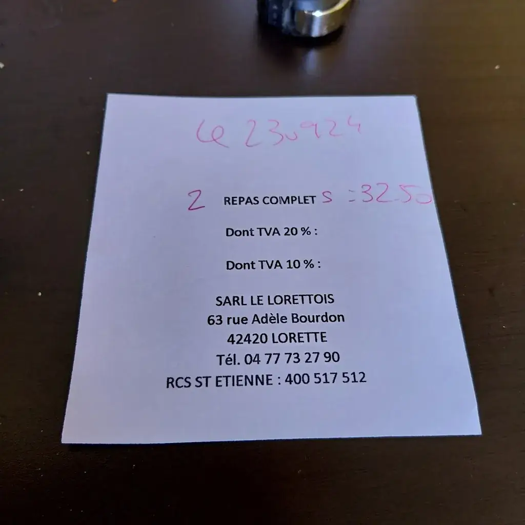 Menu_LE LORETTOIS_Lorette_image_4