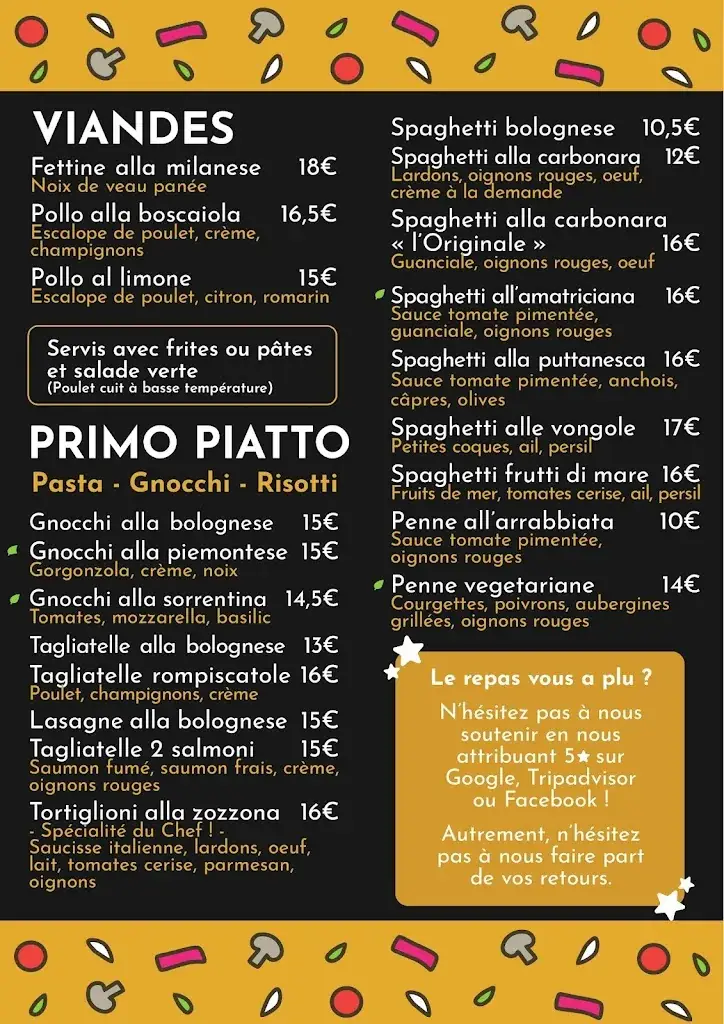 Menu_Restaurant - Pizzeria Bell'Anima_Boulay-Moselle_image_1