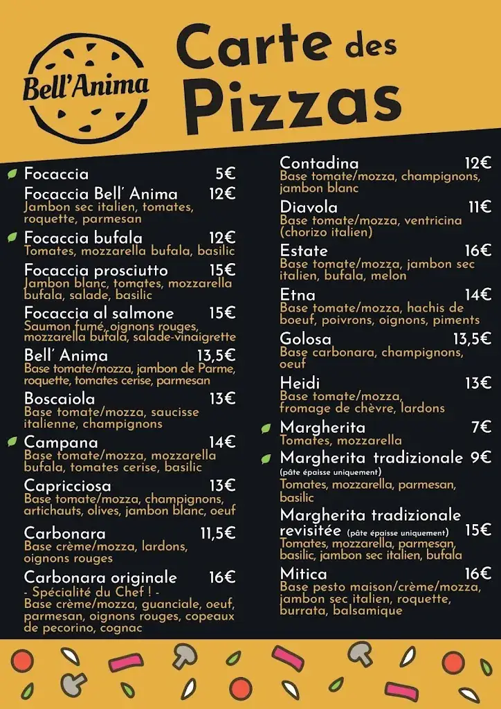 Menu_Restaurant - Pizzeria Bell'Anima_Boulay-Moselle_image_4