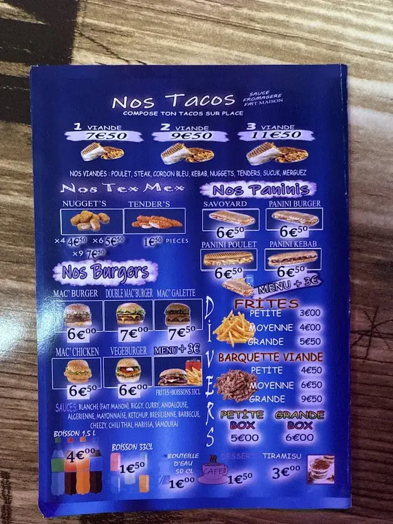 Menu_Chez les freres_Bouzonville_image_1