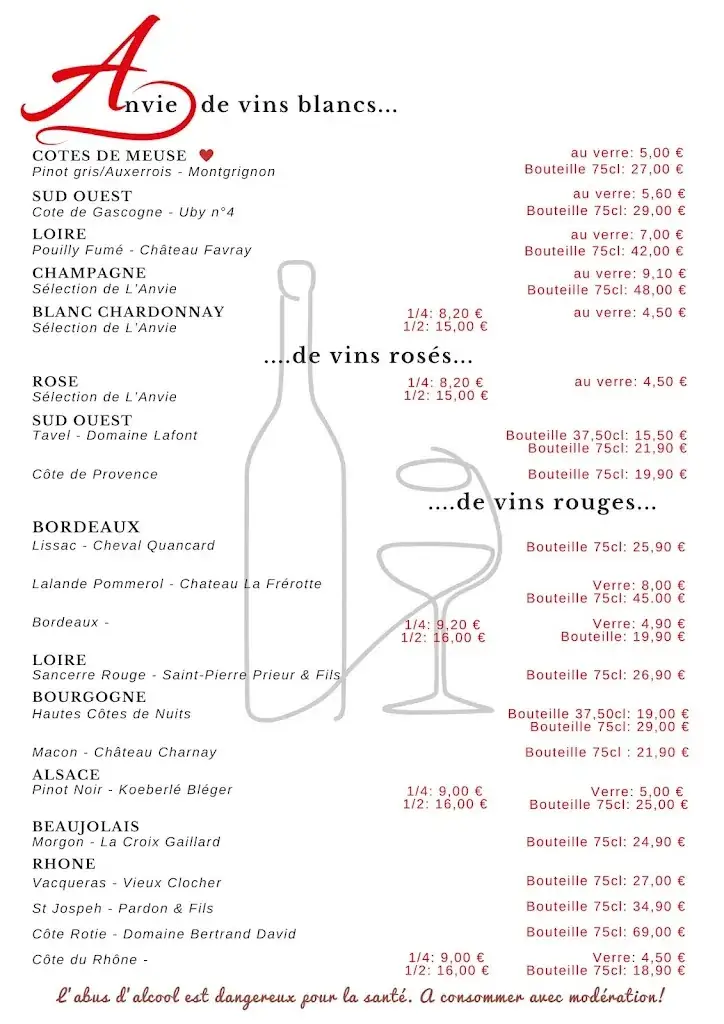 Menu_L'Anvie Restaurant_Sainte-Marie-aux-Chênes_image_1