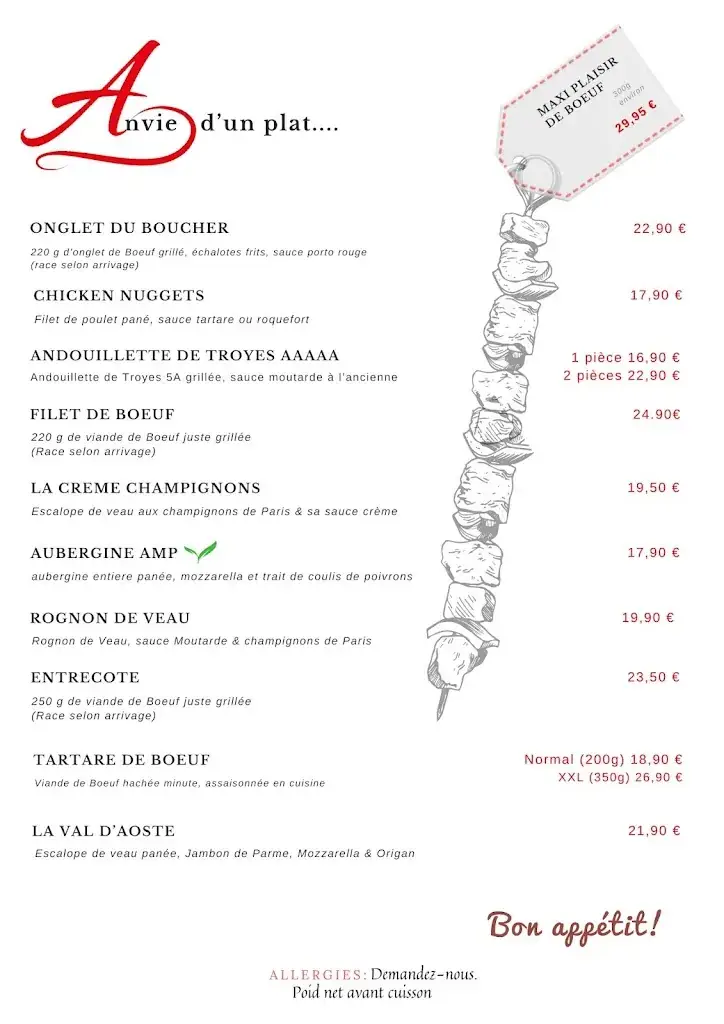 Menu_L'Anvie Restaurant_Sainte-Marie-aux-Chênes_image_2