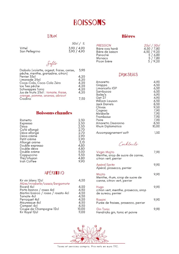 Menu_Le chalet du Lac_Briey_image_1