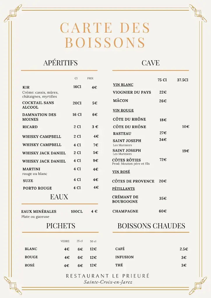 Menu_Le Prieuré_Sainte-Croix-en-Jarez_immagine_1
