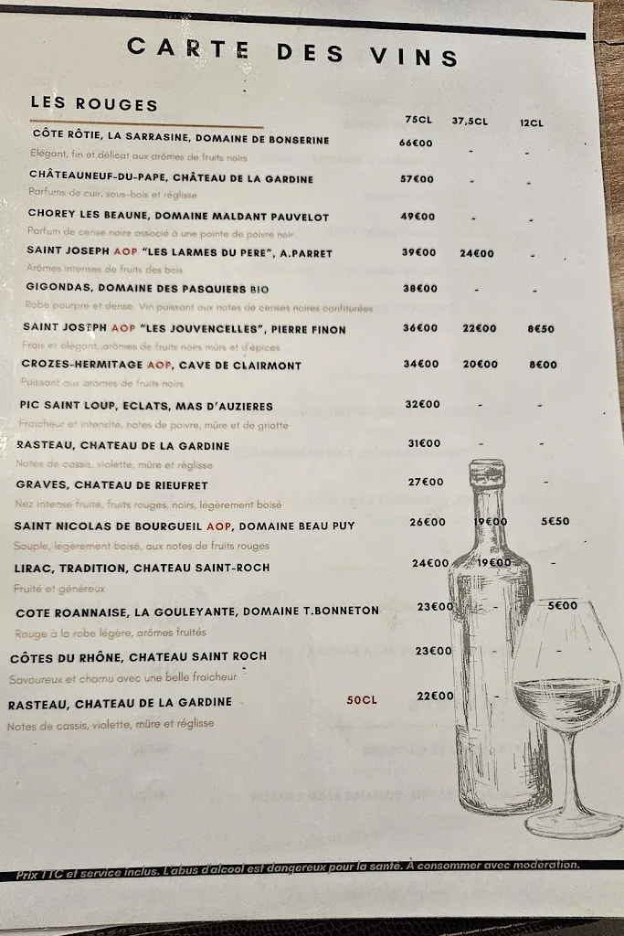 Menu_Restaurant La Cascade_Valla-en-Gier_immagine_2