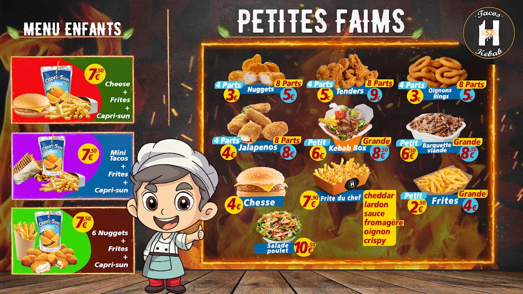 Menü_H52 Tacos - Kebab_Bourbonne-les-Bains_Bild_4