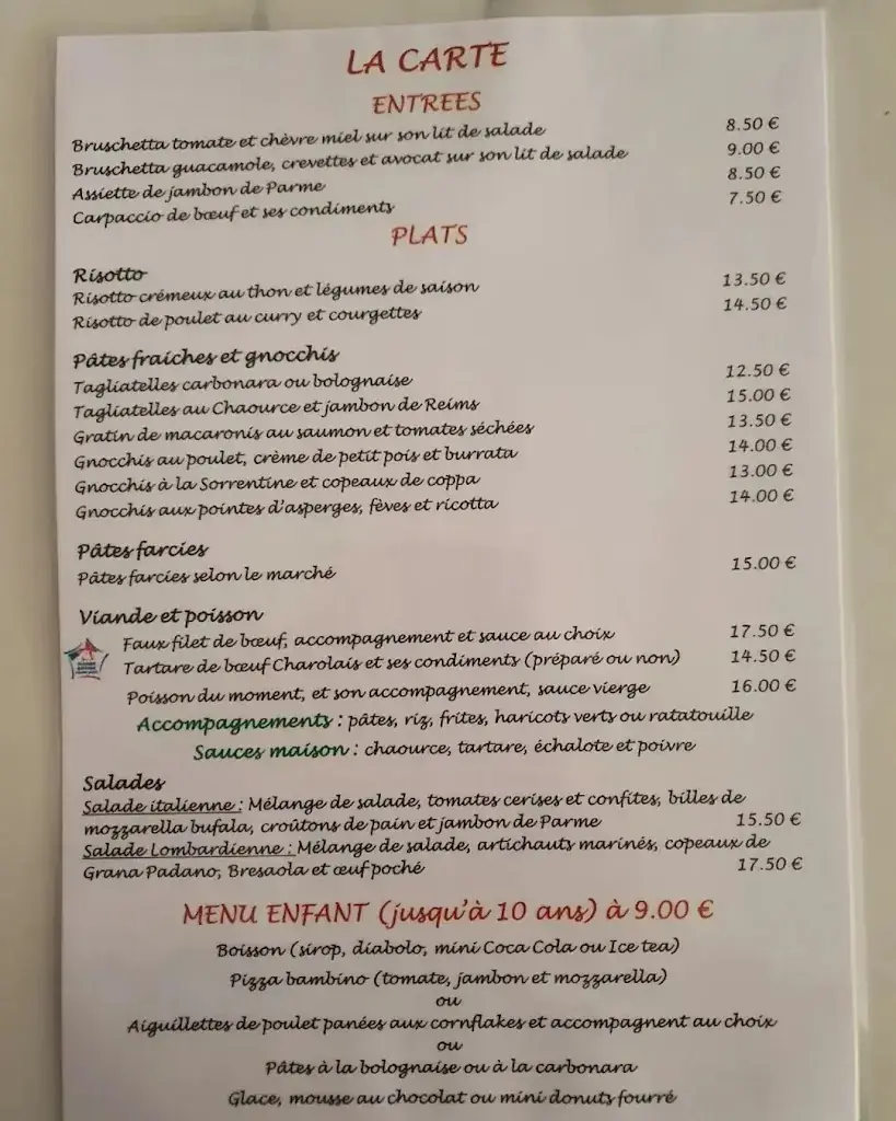 Menu_Restaurant Pizzeria Michel Ange_Brienne-le-Château_image_3