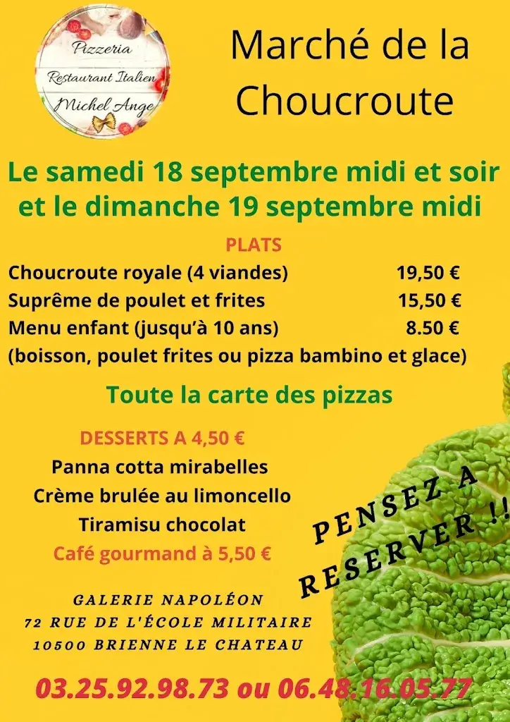 Menu_Restaurant Pizzeria Michel Ange_Brienne-le-Château_image_4