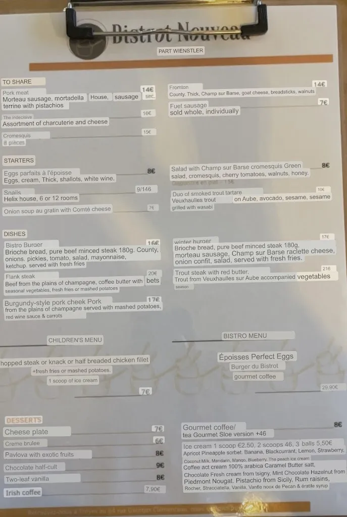 Neil Peet_Bistrot Nouveau Dienville_Dienville_review