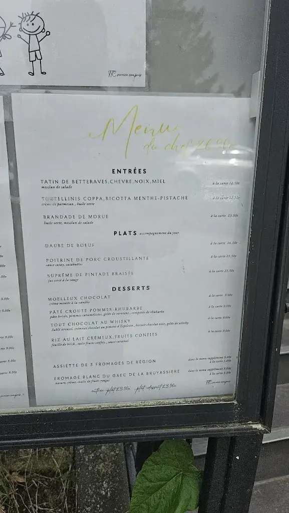 Menu_Restaurant Le 812_Doizieux_image_1