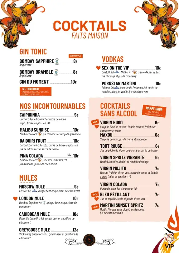 Menu_Vip Genilac_Genilac_image_1