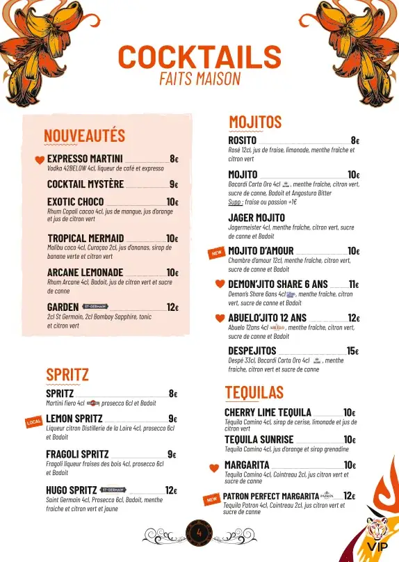 Menu_Vip Genilac_Genilac_image_2