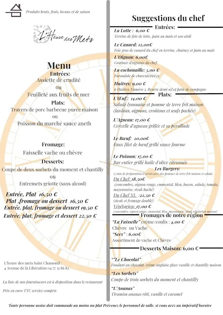 Menu_L'Heure des Mets Saint chamond_Saint-Chamond_image_3
