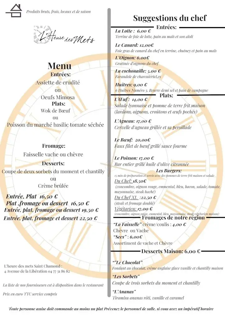 Menu_L'Heure des Mets Saint chamond_Saint-Chamond_image_4