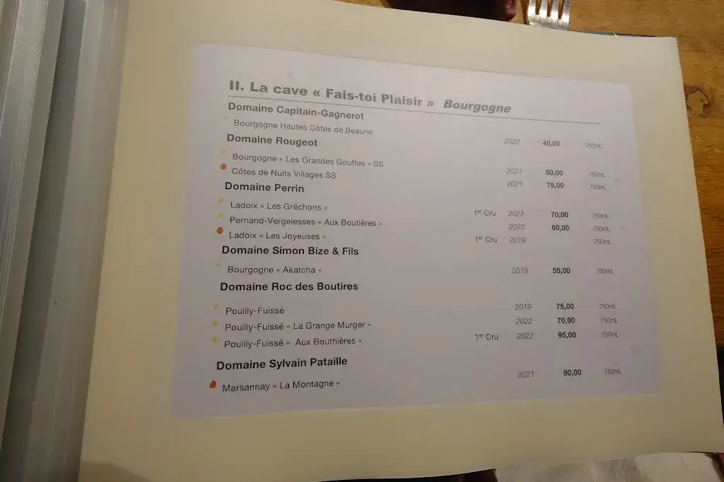 Menu_La Ferme de la Ruchotte_Bligny-sur-Ouche_image_2