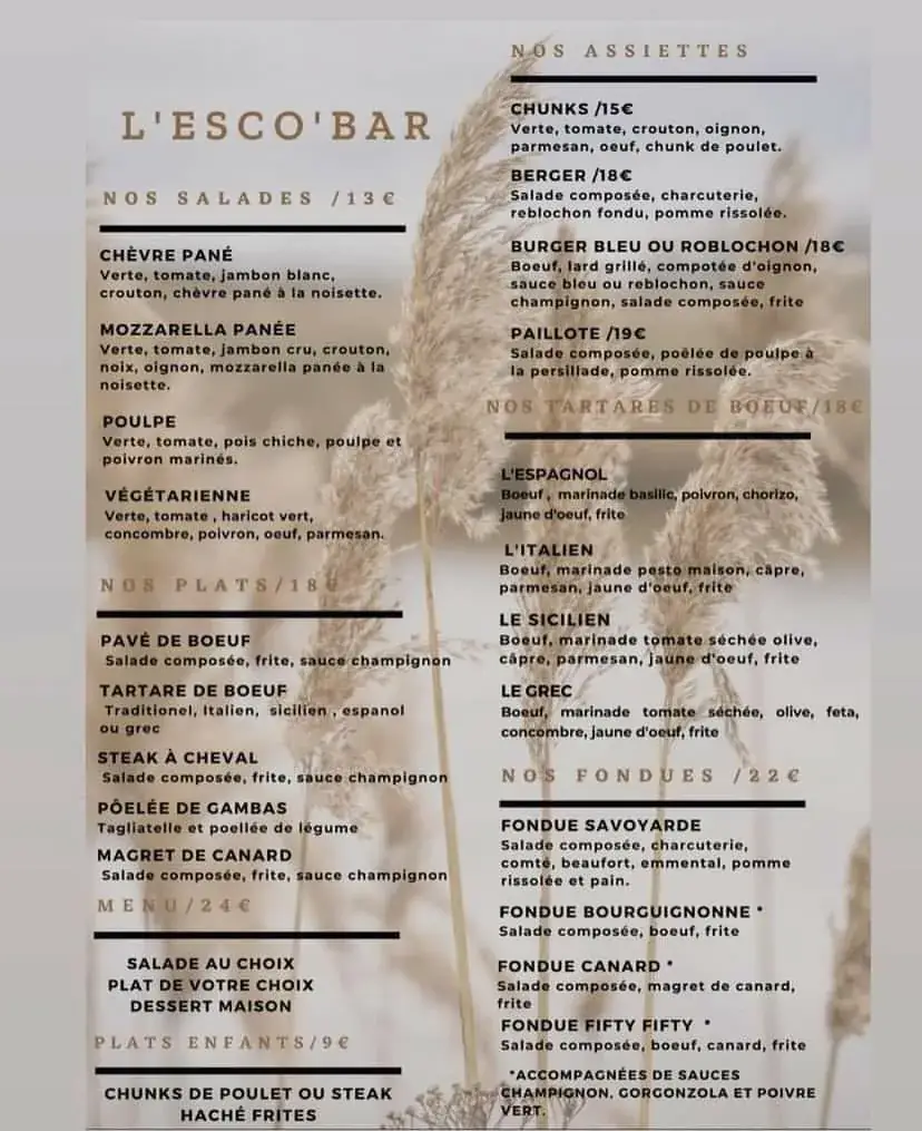 Menu_La Paillote Snack de la piscine d’Allevard_Allevard_image_3