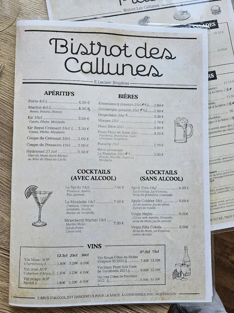 Menu_Bistrot Des Callunes_Bruyères_image_2