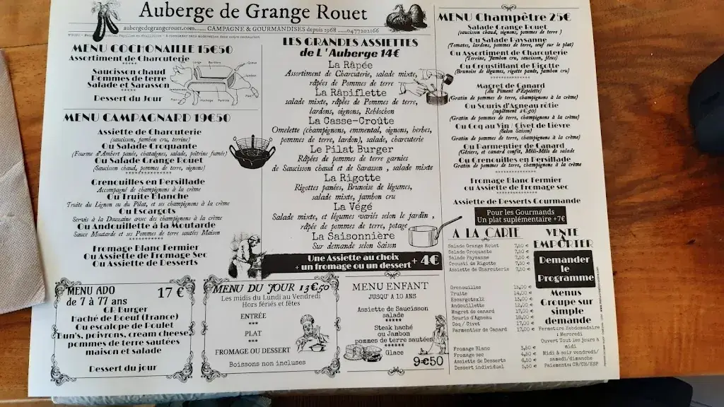 Menu_Auberge De Grange Rouet_Pavezin_image_2
