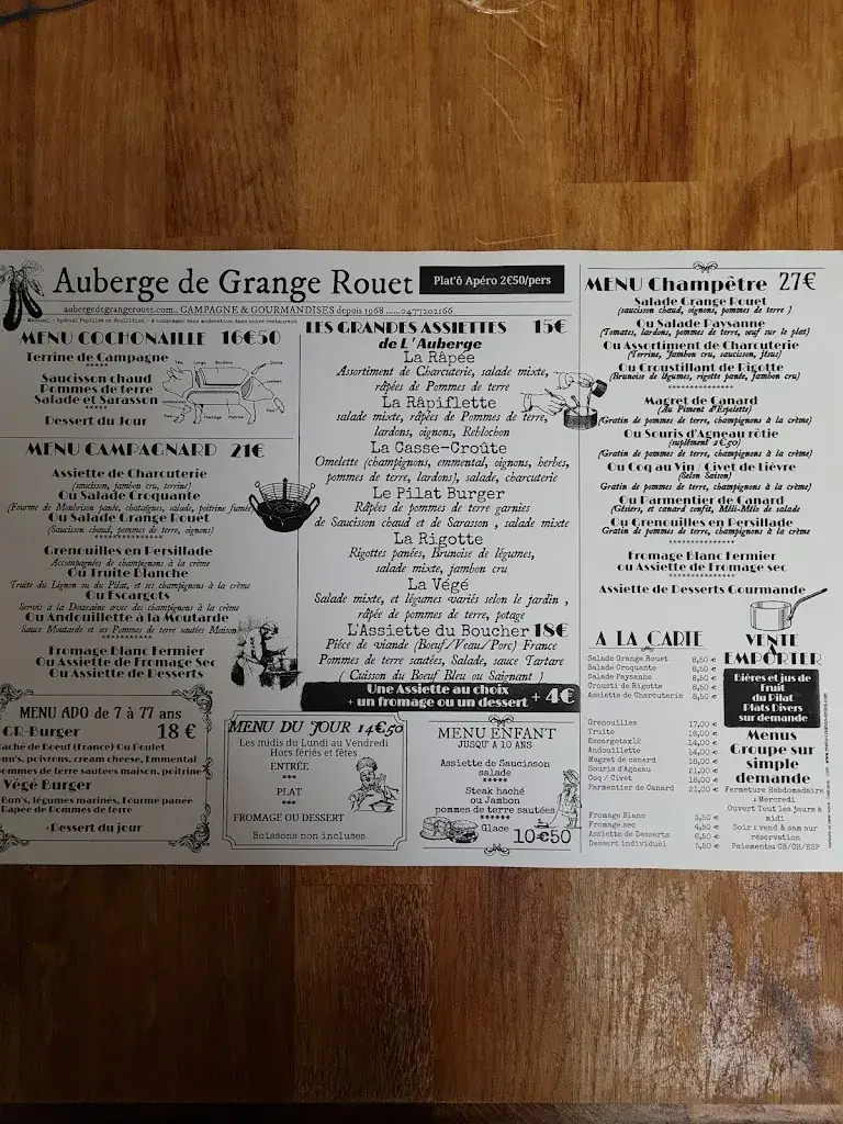 Menu_Auberge De Grange Rouet_Pavezin_image_3