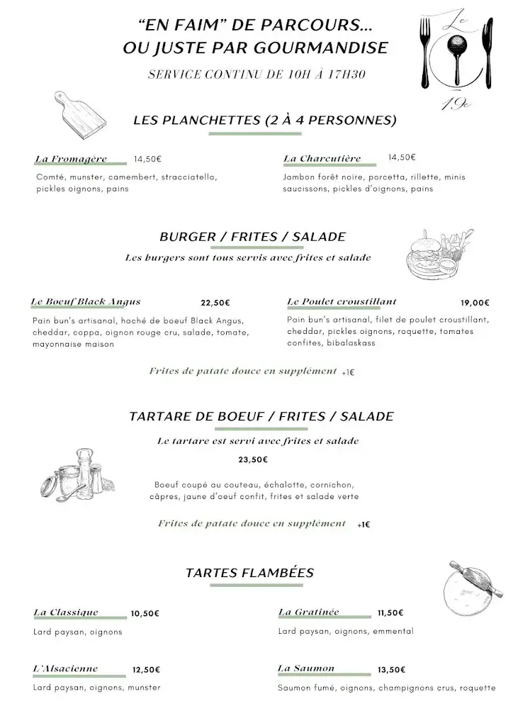 Menu_Restaurant du Golf du Rhin - le 19ème_Chalampé_image_3