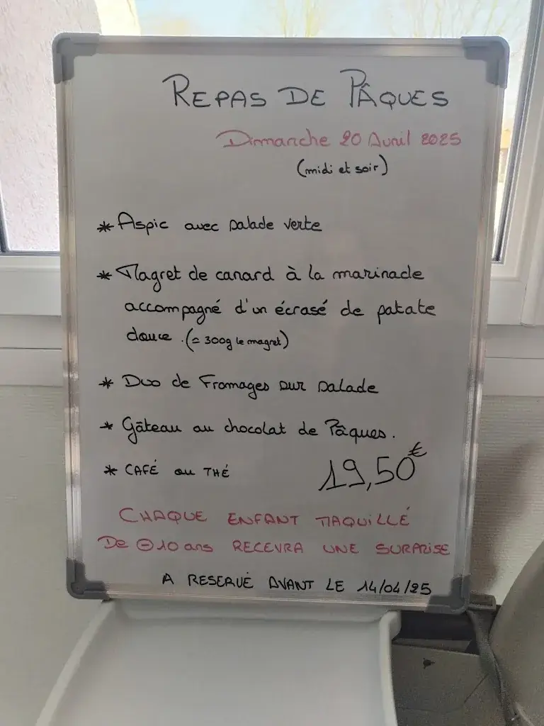 Menu_Restaurant La Maison Du Lac_Bulgnéville_image_2