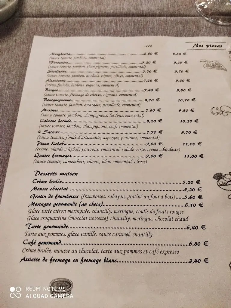 Menu_Auberge de la Gare_Chalindrey_image_4