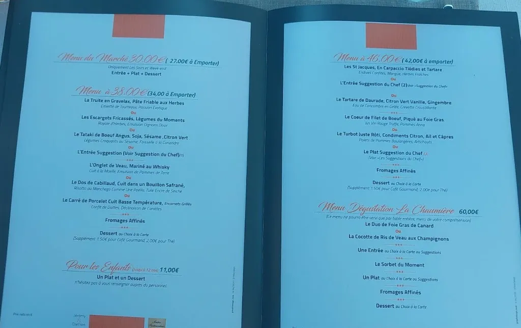 Menu_la Chaumière_Chantraine_image_2