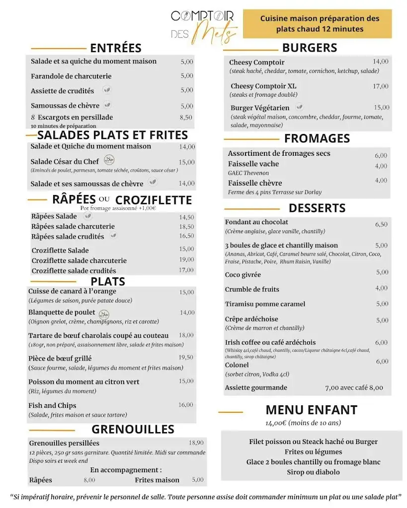 Menu_Comptoir des mets_Saint-Chamond_image_1