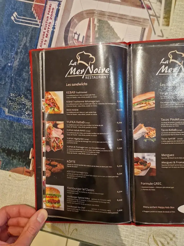 Menu_Restaurant La Mer Noire_Ingwiller_image_1