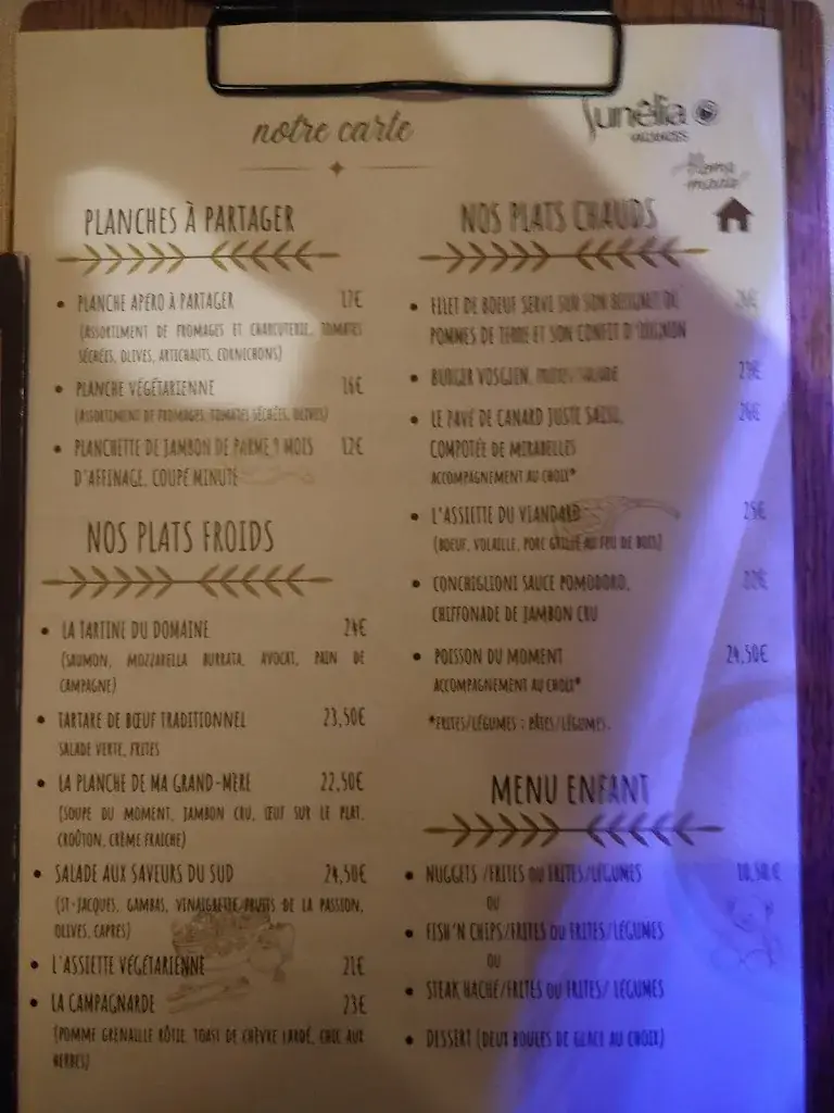 Menu_Chez Jean Mi “Le Stübli”_Bussang_image_2