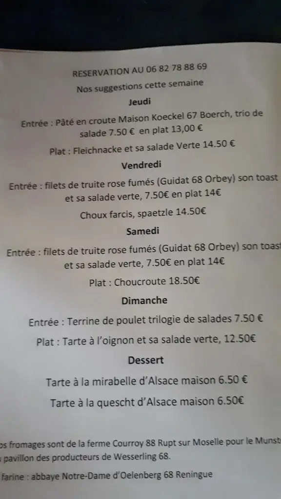Menu_La Table de Léonie / Locavor'store_Bussang_image_3