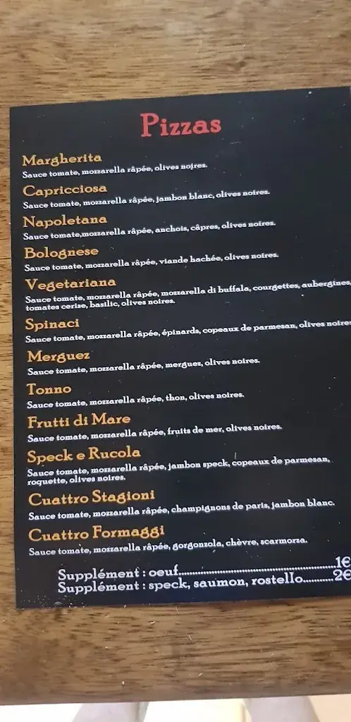Menu_La Grolle II Bar Restaurant Pizzeria_Allevard_image_3