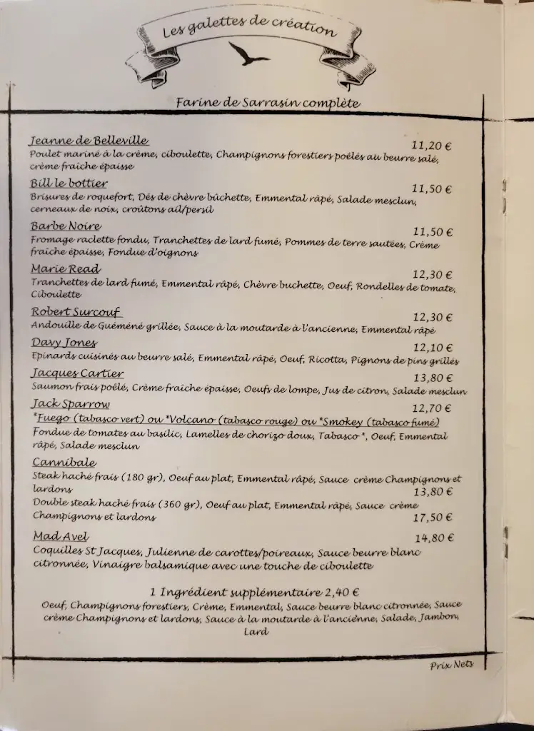 Menu_Mad Avel La Crêperie Corsaire_Brumath_immagine_4