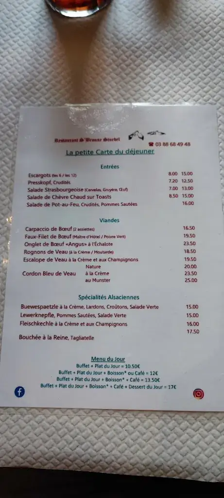 Menu_Restaurant s'Bronne Stuebel_Bernolsheim_immagine_4