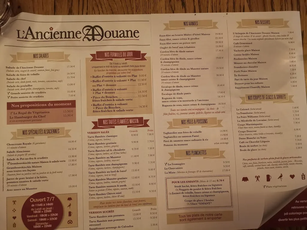 Menu_L'Ancienne Douane - Bernolsheim_Bernolsheim_image_4