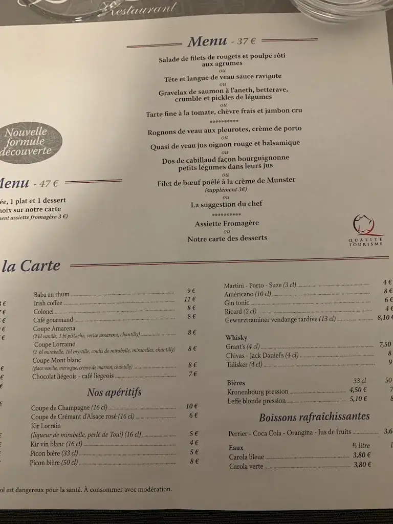 Menu_Le Floréal_Lunéville_image_3